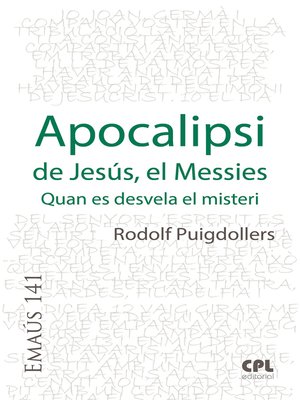 cover image of Apocalipsi de Jesús, el Messies